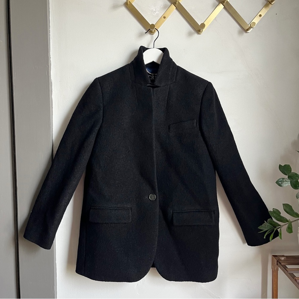 J Crew Leighton Blazer-Jacket in Italian Boiled Wool